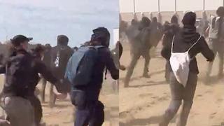 İklim aktivistleri bu sefer de Tesla fabrikasını bastı! Şaşkına çeviren görüntüler