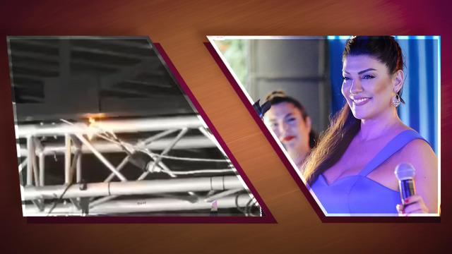 Şarkıcı Aslı Zen'in klip çekiminde yangın paniği! Yandık valla...