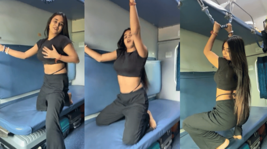 Toplu taşımada resmen dans şovu yaptı! Sosyal medyadan tepkiler gecikmedi... "Ben buna anlam veremedim"