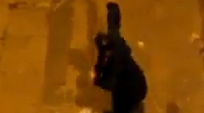 Eylemcilere sapanla m&uuml;dahale