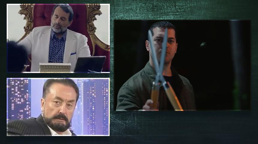 Gaddar'daki Adnan Oktar göndermesi sosyal medyayı salladı! Eline makası aldı ve 'hadım edeceğim seni' dedi! O anlar gündem oldu