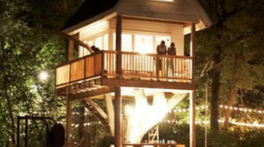 B&uuml;y&uuml;kler i&ccedil;in ağa&ccedil; ev