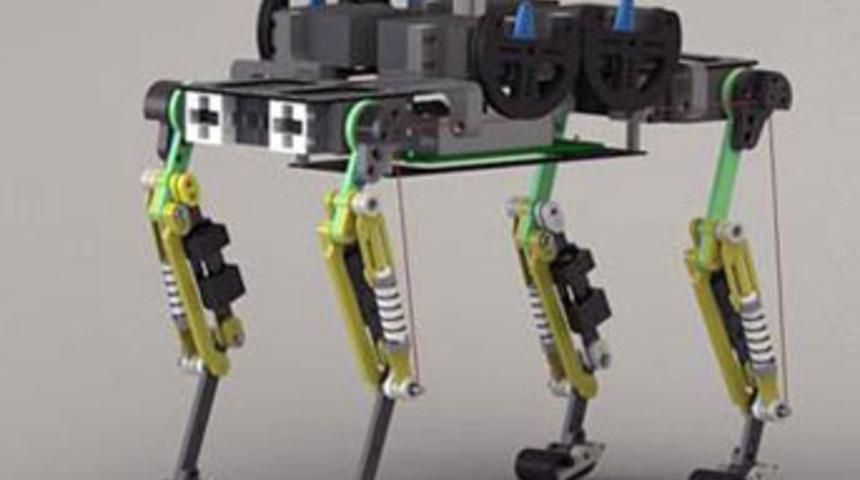 Tasmayla gezdirilen minyat&uuml;r robot &ccedil;ita