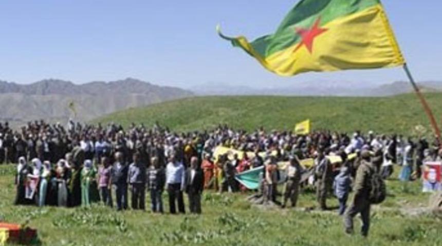 PKK'dan cenaze t&ouml;reni