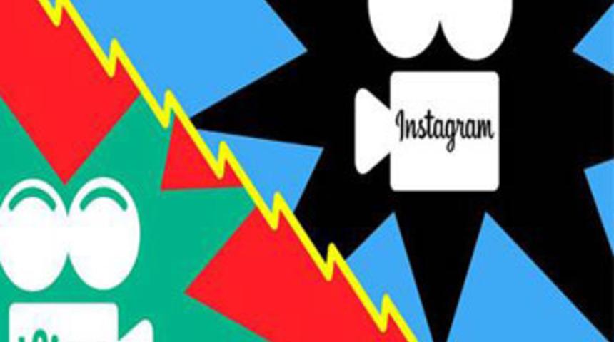 Instagram zirveye &ccedil;ıkarken Vine dibe vurdu