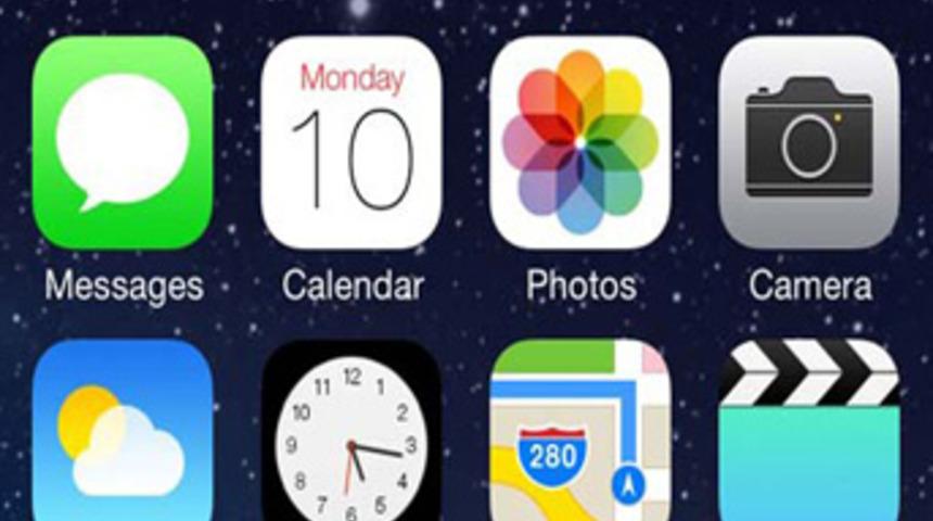 iOS 7&prime;deki ince detay saat ikonunda saklı