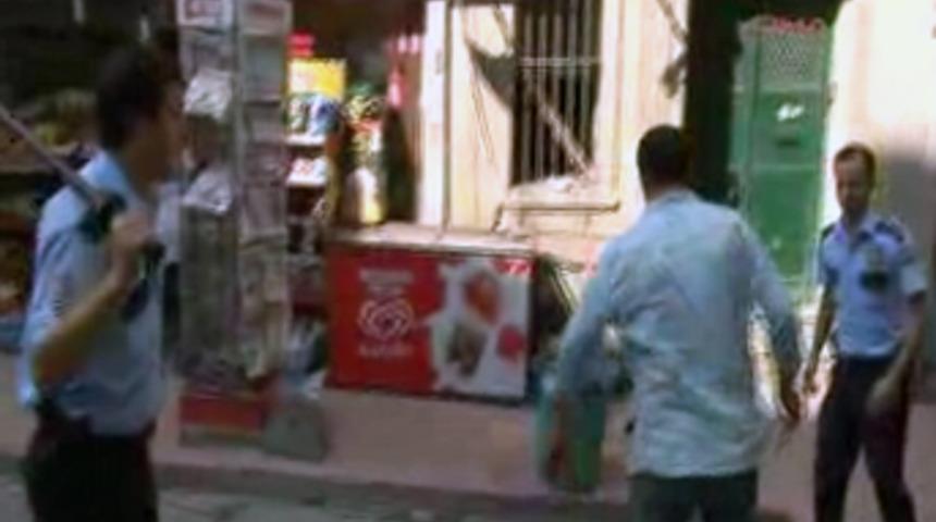 Beyoğlu'nda hareketli dakikalar