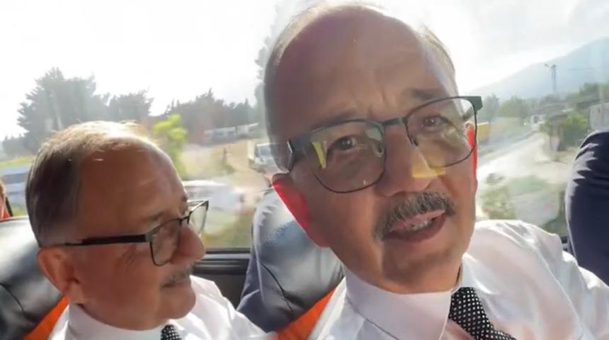 Bakan Özhaseki'nin Hatay'a otobüsle gittiği anlar gündem oldu! Bahar Feyzan: 'Amatör paylaşım, Allah'ım aklıma mukayyet ol'