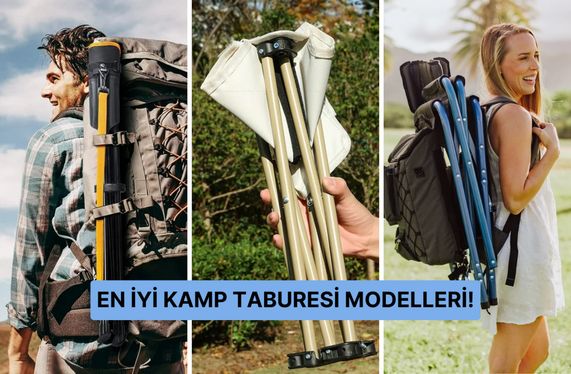 Açık havada konfor arayanlar için en iyi kamp tabureleri