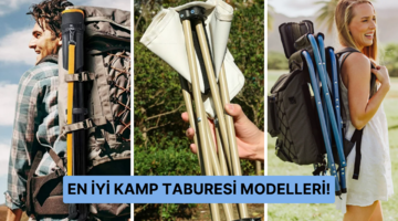 Hafif, katlanabilir, rahat! A&ccedil;ık havada konfor arayanların favorisi