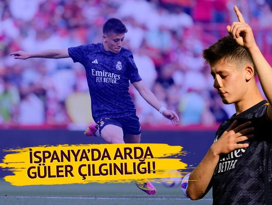 Arda Güler İspanya'yı sallamaya devam ediyor! Real Madrid - Granada maçı sonrası övgü dolu sözler: '19 yaşında bir fenomen'