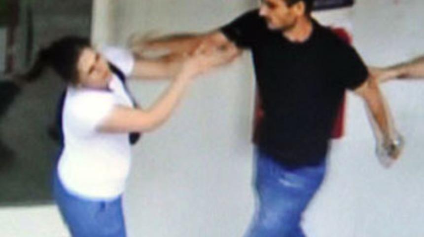 Boşandığı eşe meydan dayağı