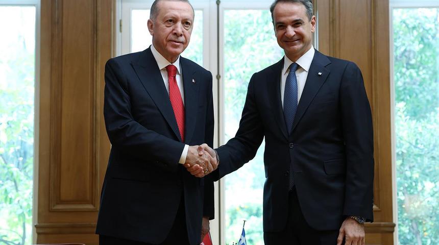 Miçotakis'tan kritik görüşme öncesi dikkat çeken açıklama! 'Biz düşman değil, komşuyuz'