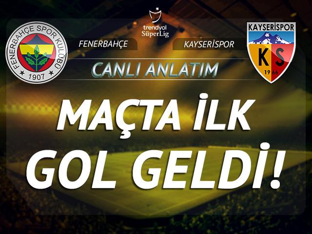 CANLI | Fenerbahçe-Kayserispor