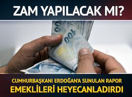 Cumhurbaşkanı Erdoğan'a sunulan rapor emeklileri heyecanlandırdı! Herkes bu sorunun yanıtını merak ediyor: Zam mı geliyor? 