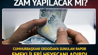 Cumhurbaşkanı Erdoğan'a sunulan rapor emeklileri heyecanlandırdı! Herkes bu sorunun yanıtını merak ediyor: Zam mı geliyor? 