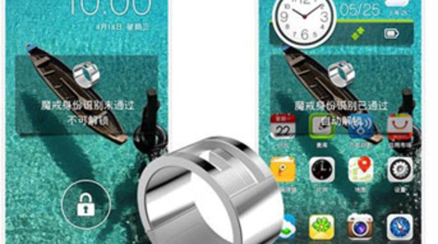 Telefon kontrol eden yüzük “Geak Ring”