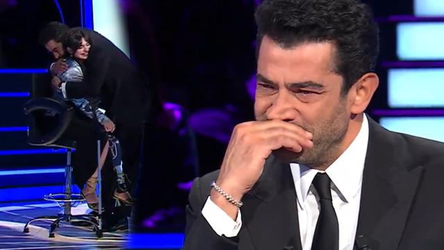  Kim Milyoner Olmak İster'de Kenan İmirzalıoğlu gözyaşlarına hakim olamadı! Yarışmacıya sarılarak ağladı