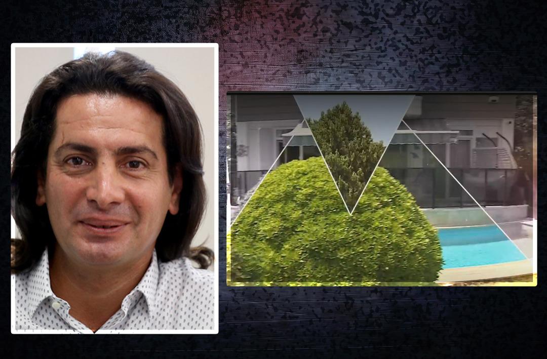 Murat Başaran İstanbul'dan uzakta doğayla i&ccedil; i&ccedil;e yaşıyor! Kocaman bah&ccedil;esi ve havuzu &ouml;ne &ccedil;ıktı