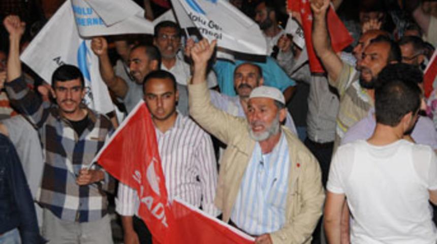 Mısır&rsquo;daki darbe İstanbul'da protesto edildi!