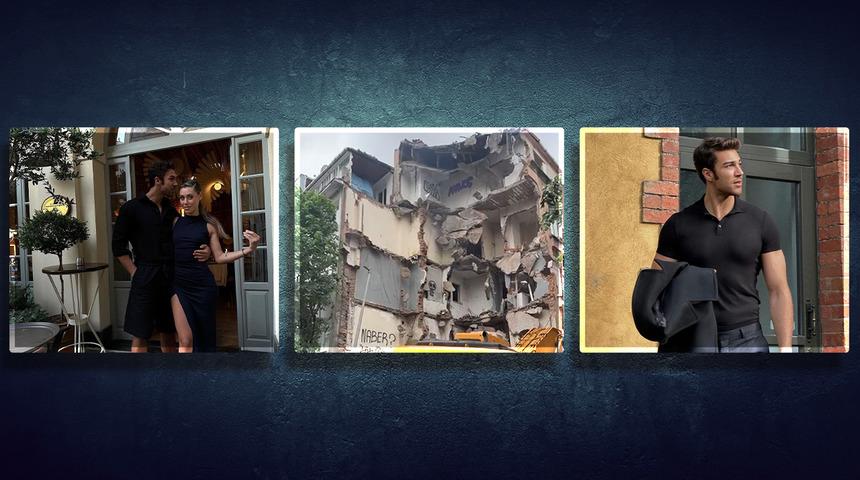 Yalı Çapkını'nın Serter'i neye uğradığını şaşırdı! Yan bina yıkılırken evinin duvarını da yıktılar...