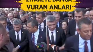 Özgür Özel Hoş geldiniz cumhurbaşkanım diye karşılandı, hızla karşılık verdi! Soma ziyaretine damga vuran anlar