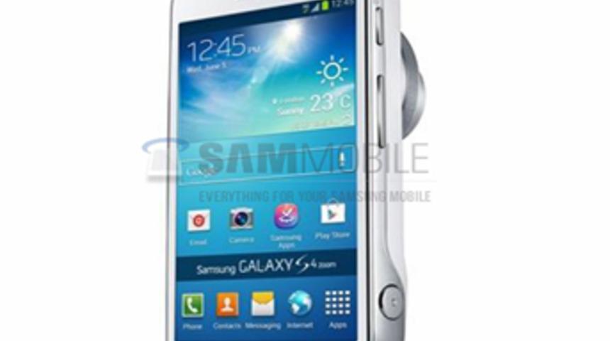 Samsung Galaxy S4 Zoom g&ouml;r&uuml;nd&uuml;