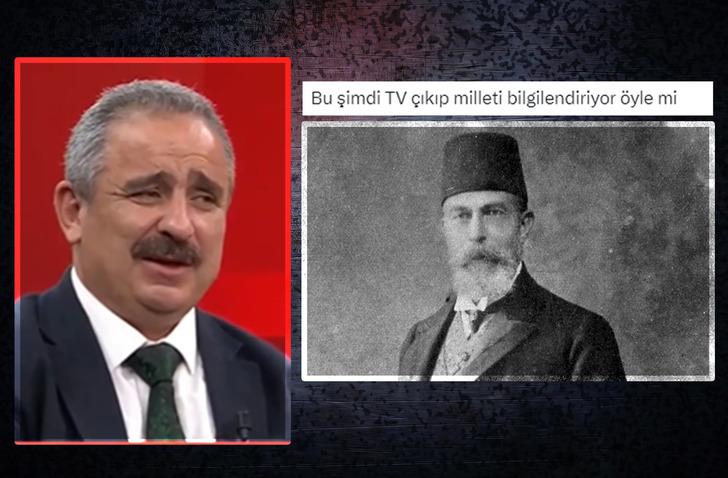 177 sene &ouml;nce CHP yokken doğan Recaizade Mahmut'a CHP'liydi dedi! Yeni Akit yazarı Sinan Burhan'dan canlı yayında ezberbozan &ccedil;ıkış 