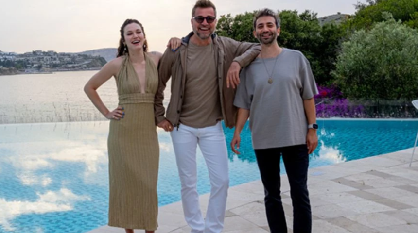 Başrollerini Melisa Şenolsun ve  Engin Altan Düzyatan'ın paylaştığı 'Dünya Varmış' filminin çekimleri başladı