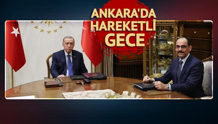 Cumhurbaşkanı Erdoğan Bakan Tunç ve MİT Başkanı Kalın ile görüştü
