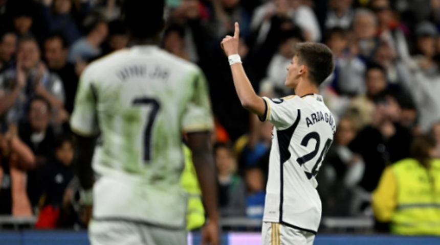 Arda Güler kendisine hayran bırakmaya devam ediyor! 62'de oyuna girdi 81'de golünü attı, Ancelotti maç sonu şaşkınlığını gizleyemedi