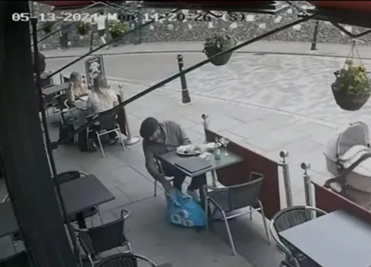 Yedi içti! Sıra hesabı ödemeye gelince böyle kaçtı... Kaçış anları saniye saniye güvenlik kamerasına yansıdı G2