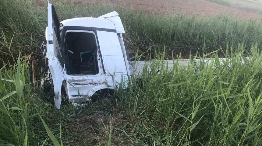Konya&rsquo;da tır kanala u&ccedil;tu: 1 &ouml;l&uuml;, 1 yaralı