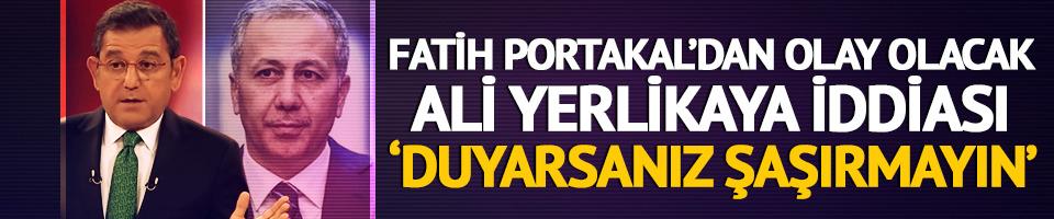 Fatih Portakal’dan Ali Yerlikaya iddiası: “3 gün sonra görevden alınırsa hiç şaşmayın!”