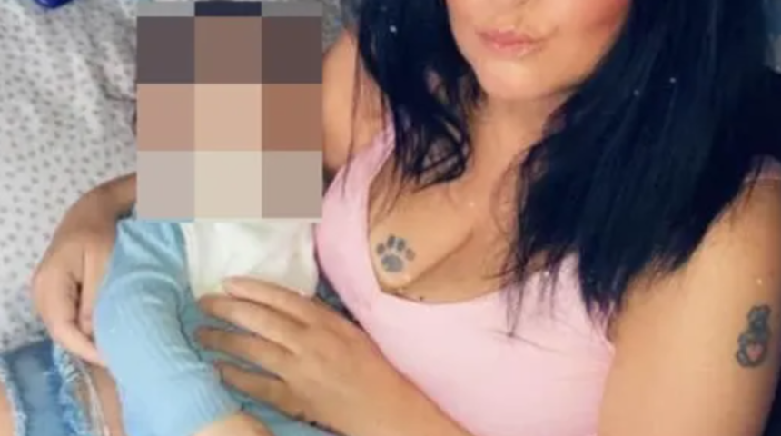 Yasaklı madde etkisindeki anne 4 aylık bebeğini üçüncü kattaki evinin camından aşağıya sarkıttı... Polis anında müdahale etti