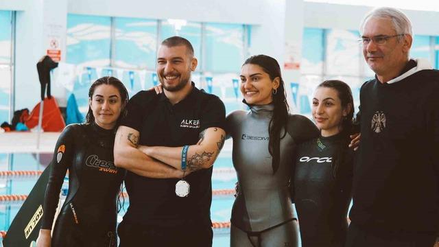 Yağmur Ergün, Paletsiz Dinamik Apnea Türkiye rekoru kırdı