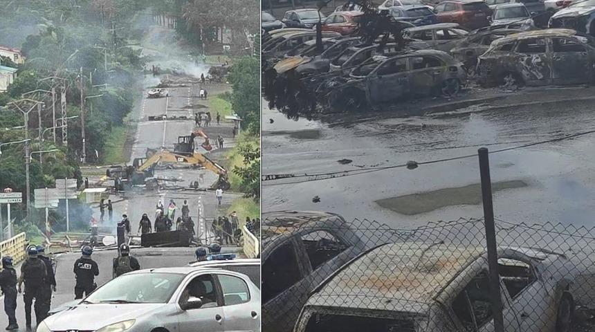 Yeni Kaledonya karıştı! Macron 'OHAL' ilan etti! TikTok yasaklanıyor, Fransa asker gönderiyor