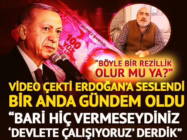 Çay üreticisinin Cumhurbaşkanı Erdoğan'a çağrısı sosyal medyada gündem oldu: 'Bari hiç para vermeseydiniz, en azından 'devlete çalışıyoruz' derdik