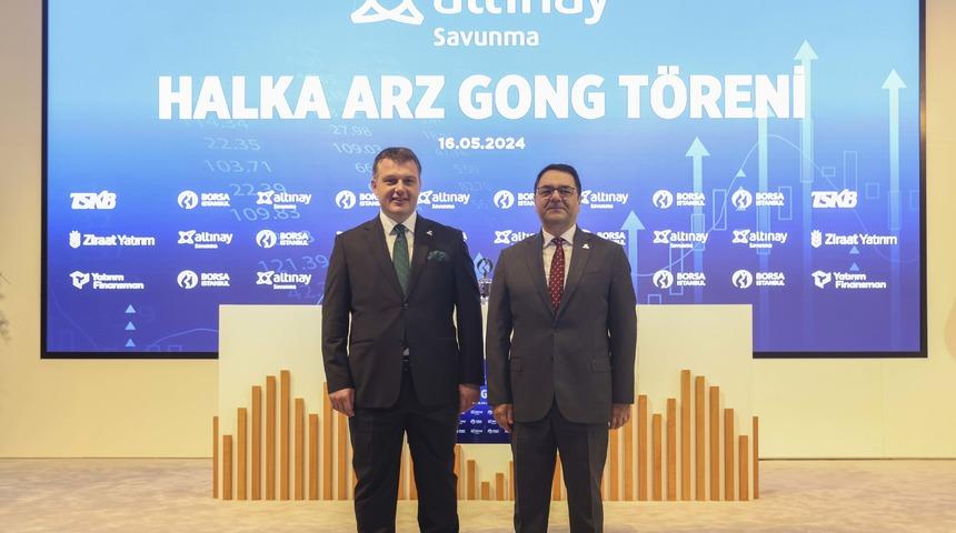Borsa İstanbul’da gong Altınay Savunma Teknolojileri için çaldı: Tam 7 kat büyüklükte talep