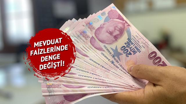  Parası olan bankalara koşmuştu! Mevduat faizlerinde ters köşe! Bir ayda asgari ücretin iki katından fazla getiri! 