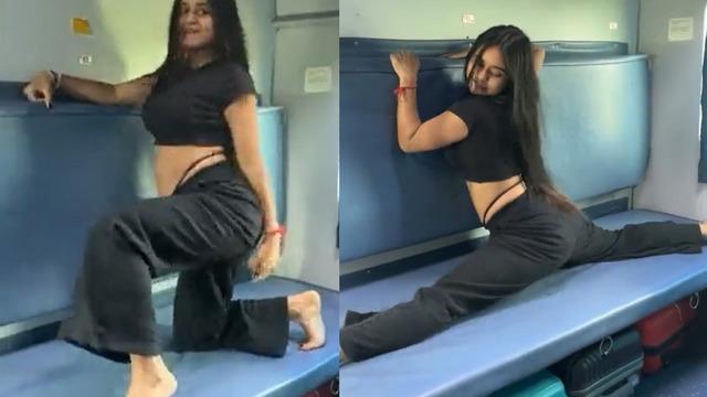 Metronun ortasında bir anda kalkıp dans etmeye başladı! Görenler duruma anlam veremedi... Bu neydi şimdi?