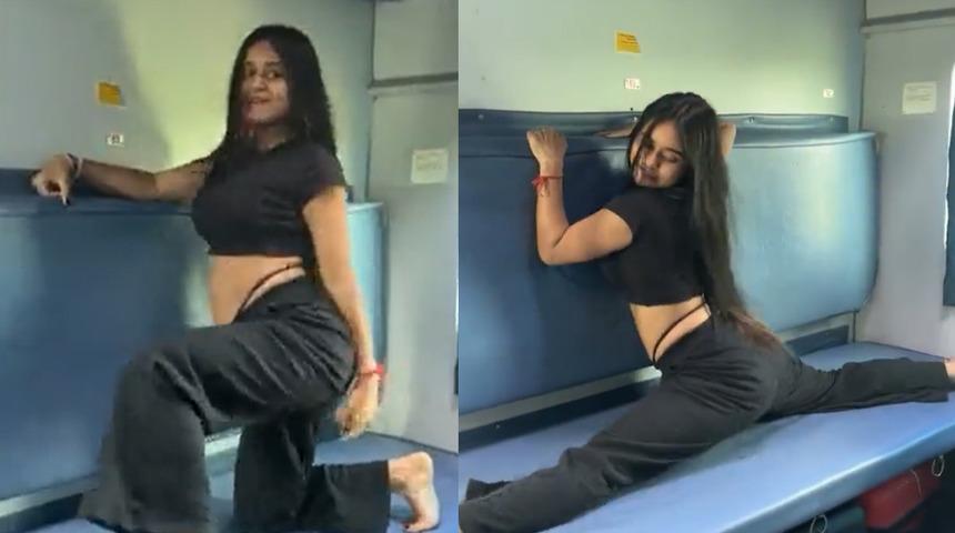 Metronun ortasında bir anda kalkıp dans etmeye başladı! Görenler duruma anlam veremedi... "Bu neydi şimdi?"