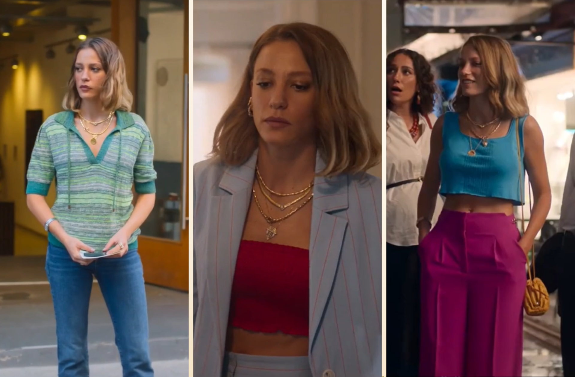 Kimler Geldi Kimler Geçti'deki tarzıyla dikkat çeken Serenay Sarıkaya'nın çok beğenilen kıyafetleri