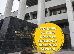 SON DAKİKA: Merkez Bankası yayımladı! İşte yıl sonu enflasyon ve dolar tahmini