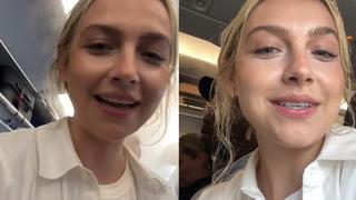 Bir anda uçağın içinde yağmur yağmaya başladı! Yolcular sırılsıklam oldu... O anlar sosyal medyada gündem yarattı