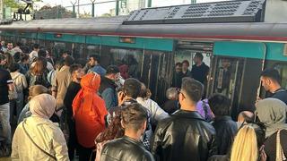 Marmaray’da korkunç olay! Kadın feci şekilde can can verdi