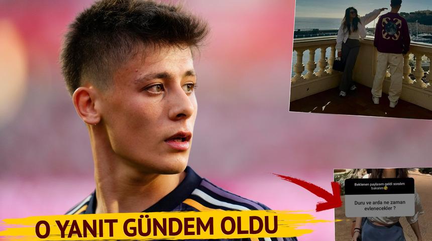 Arda Güler bu sefer de özel hayatıyla gündemde! Evlilik sorusuna yanıt geldi