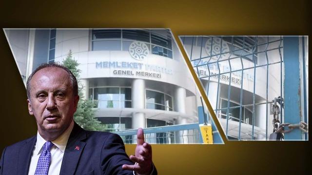 Memleket Partisi Genel Merkezi'nin kapısına vurulan kilit gündem oldu! Partiden açıklama geldi