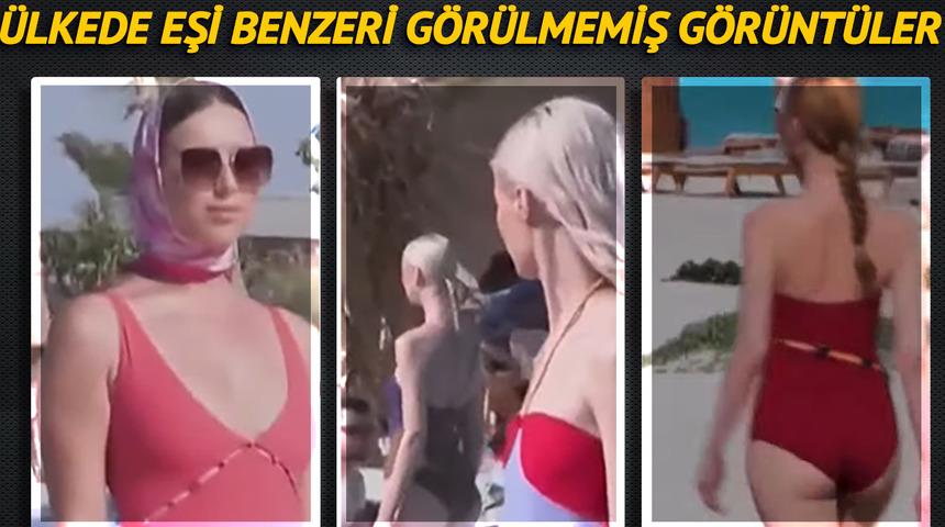 Mayolu defile tarihe geçti! Güzellik yarışmasında böyle boy gösterdiler: Suudi Arabistan'da eşi benzeri görülmemiş görüntüler