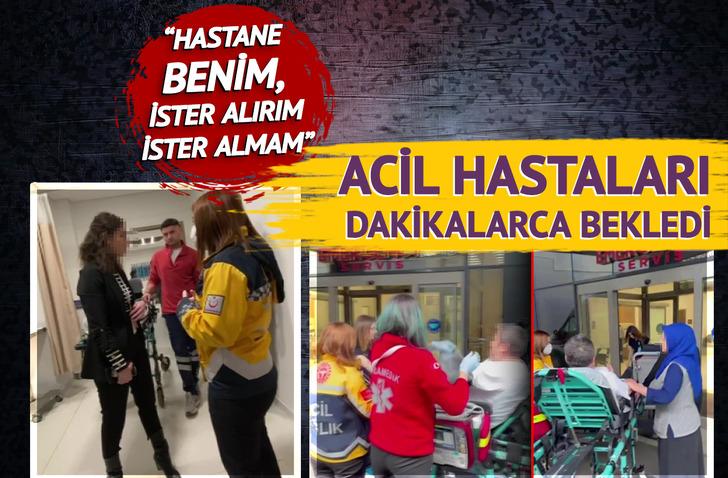 Özel hastanede skandal iddia: Acil hastalar dakikalarca kapı önünde bekletiliyor! "Hastane benim; ister alırım ister almam" 18805687-728xauto